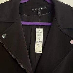 White House Black Market Black Blazer NWT